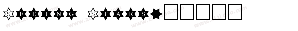 Seeing Stars字体转换